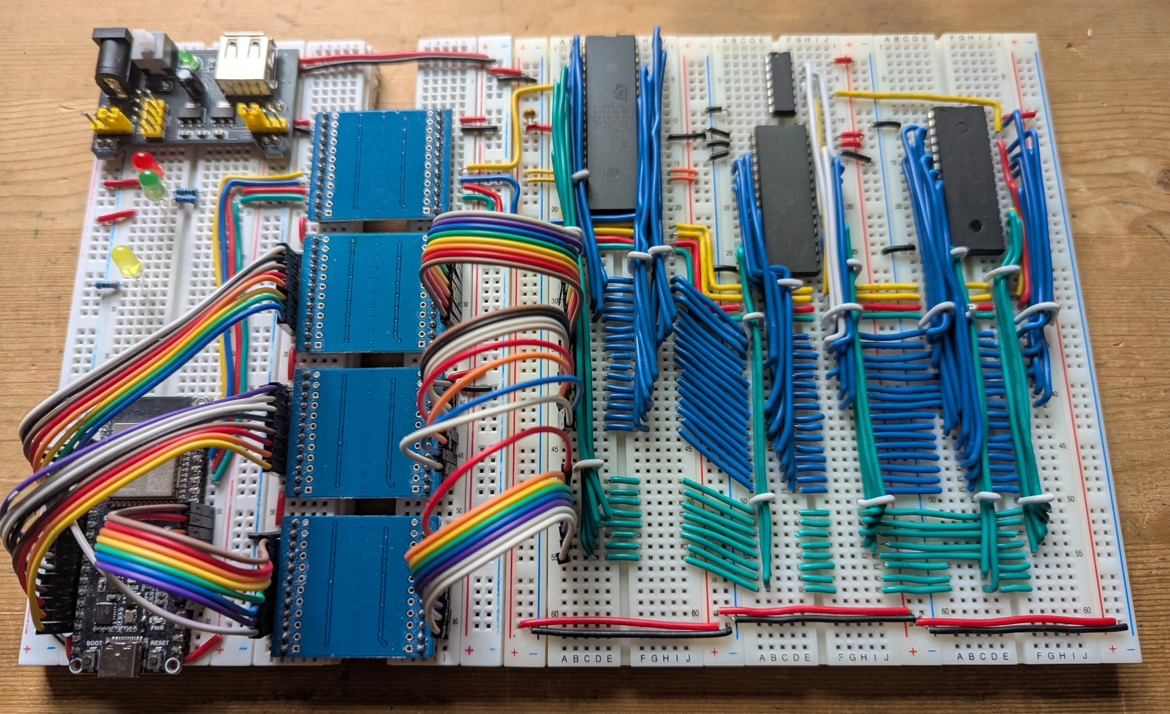 CPU, ROM, and RAM